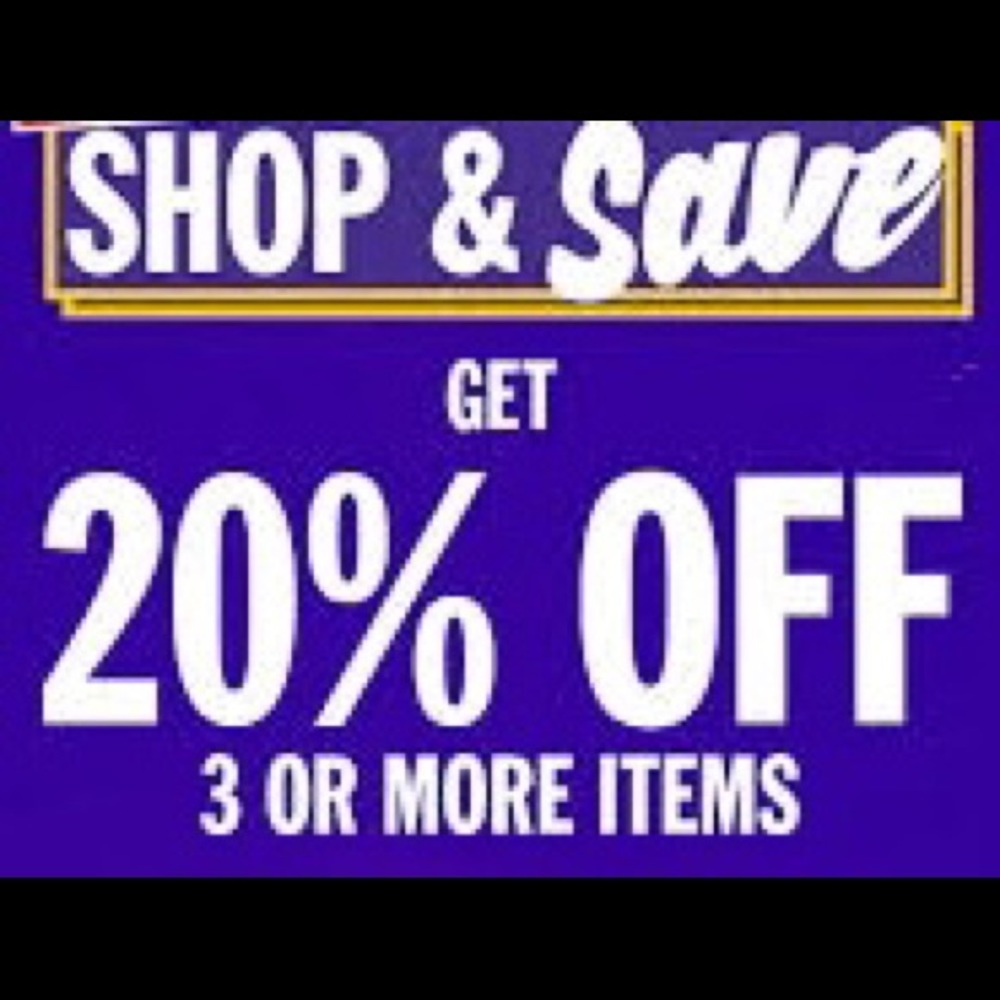 20% Off!!
